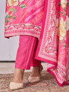 Designer Handwork Printed Kurti Set with Printed Dupatta