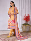 Designer Handwork Printed Kurti Set with Printed Dupatta