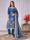 Designer Handwork Printed Kurti Set with Printed Dupatta