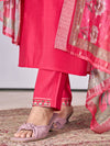 Designer Handwork Kurti Set with Printed Dupatta