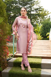 Designer Handwork Digital Print Kurti Set with Dupatta